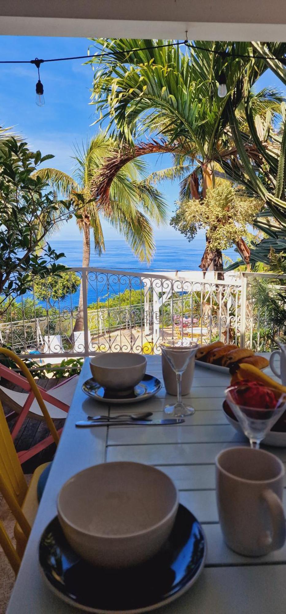 La Boheme, Residence De 5 Appartements Avec Piscine, Vue Ocean, Petite Ile Buitenkant foto