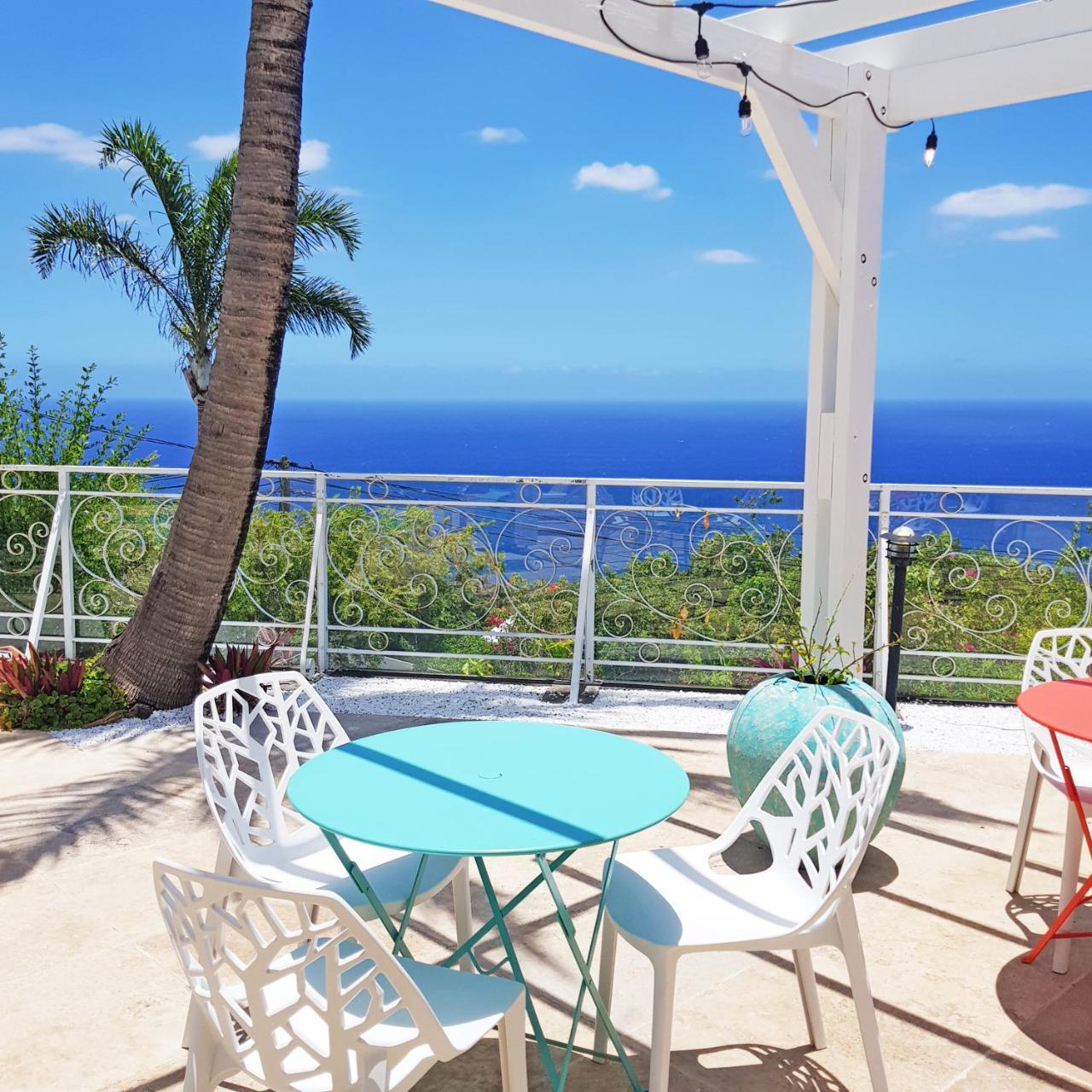 La Boheme, Residence De 5 Appartements Avec Piscine, Vue Ocean, Petite Ile Buitenkant foto