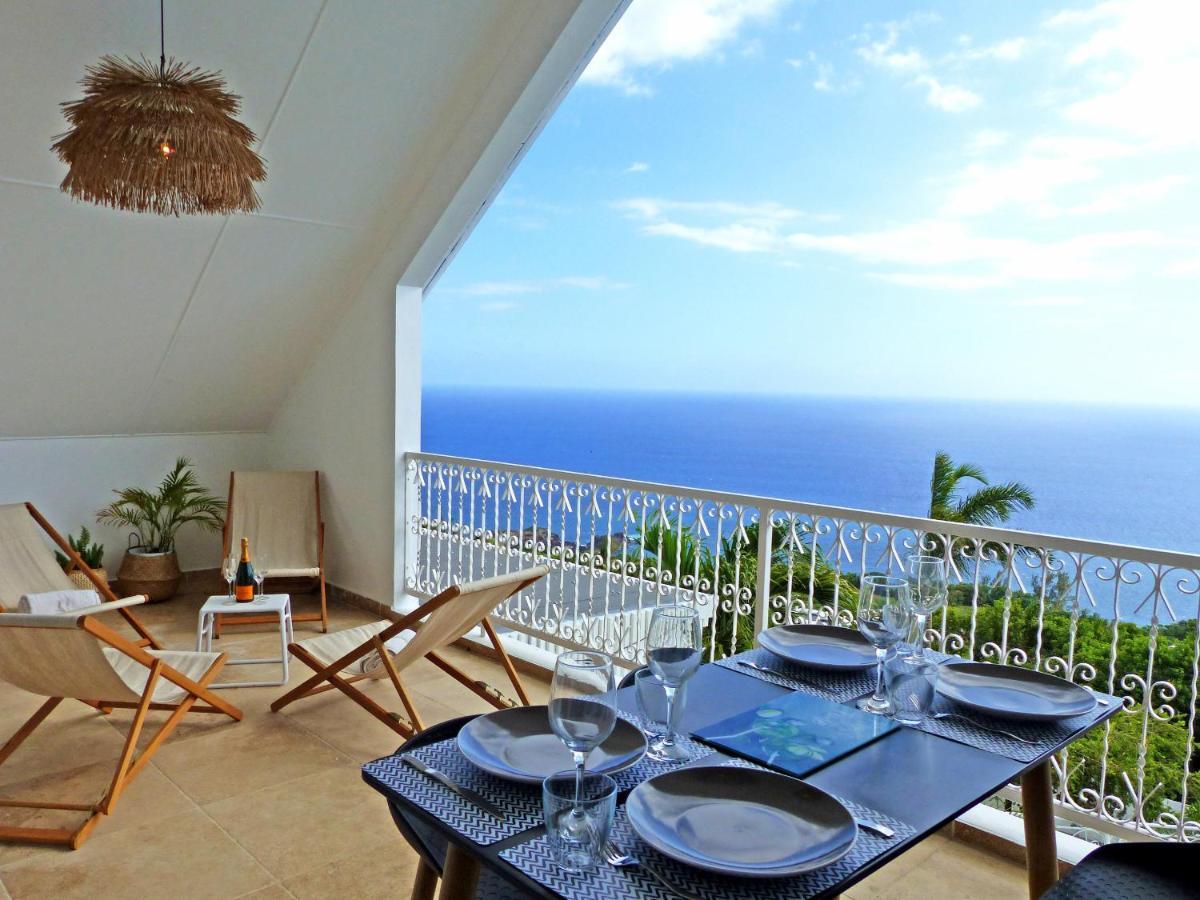 La Boheme, Residence De 5 Appartements Avec Piscine, Vue Ocean, Petite Ile Buitenkant foto